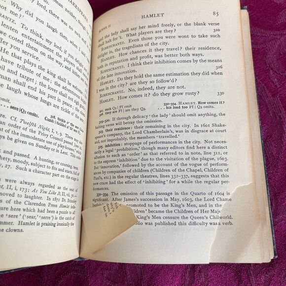 1909 The Tragedy of Hamlet. The New Hudson Shakespeare. Introduction and Notes - Picture 7 of 12